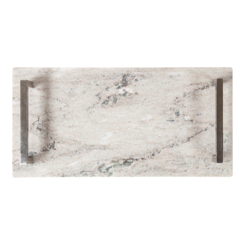 Kate and Laurel Graycott Decorative Marble Tray