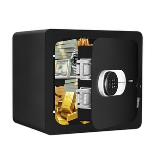 1.5 Cub Safe Box with 3 Opening Methods for Personal Safes - Bed Bath ...