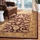 preview thumbnail 5 of 81, SAFAVIEH Handmade Classic Treva Traditional Oriental Wool Rug 5' x 8' - Dark Plum/Gold - Rectangle