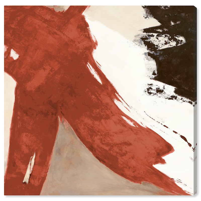 Wynwood Studio Abstract Sai - Rubrum V 1SN1860 Red Bronze and Copper Modern & Contemporary Wall Art Canvas Print