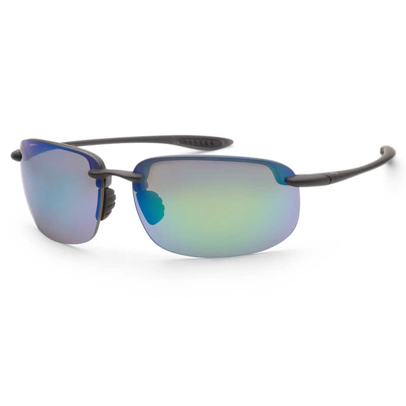 Maui Jim Men's Hookipa Xlarge 68 mm Grey Sunglasses MJ0456S-003