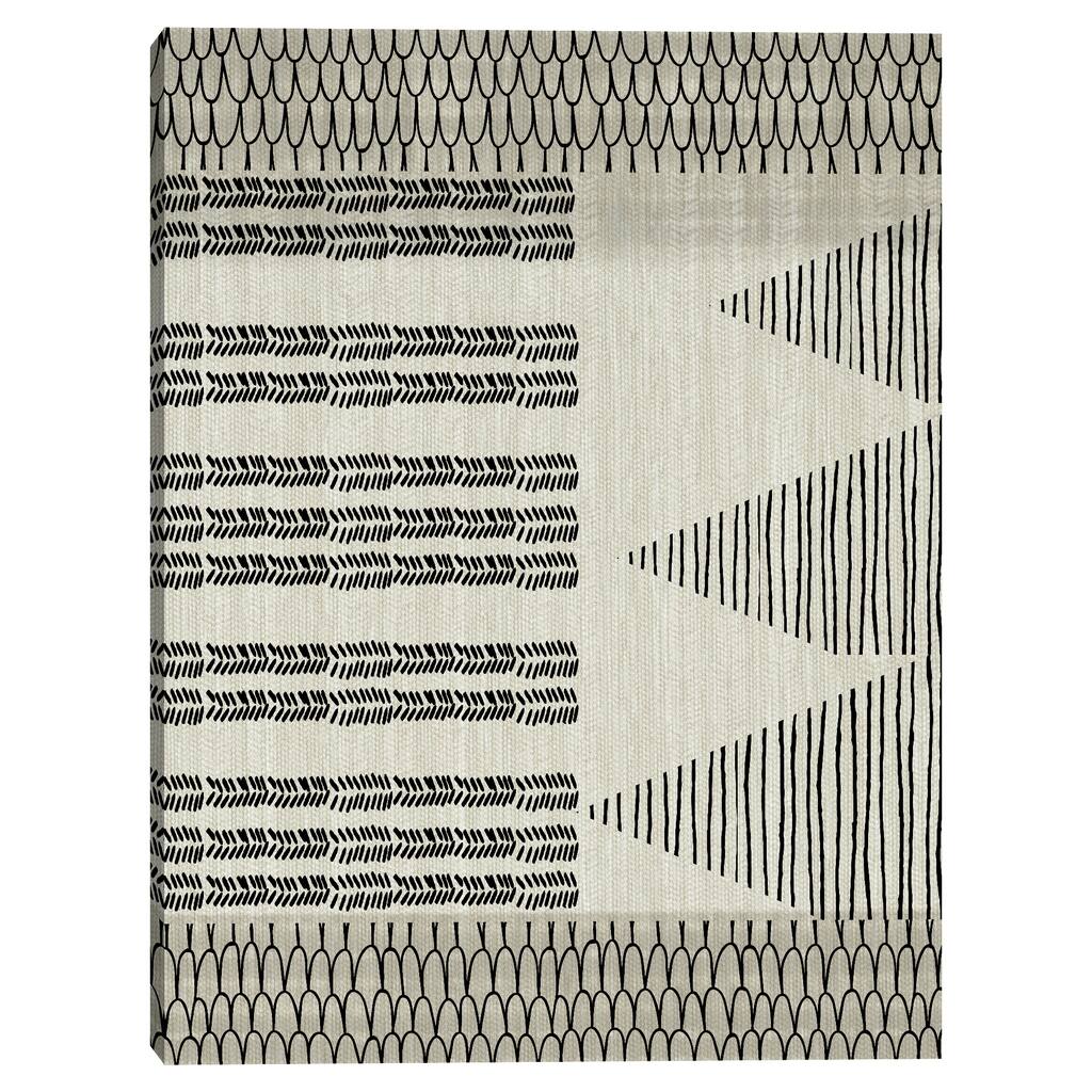Ethnic Linen by Nikki Chu Canvas Art Print