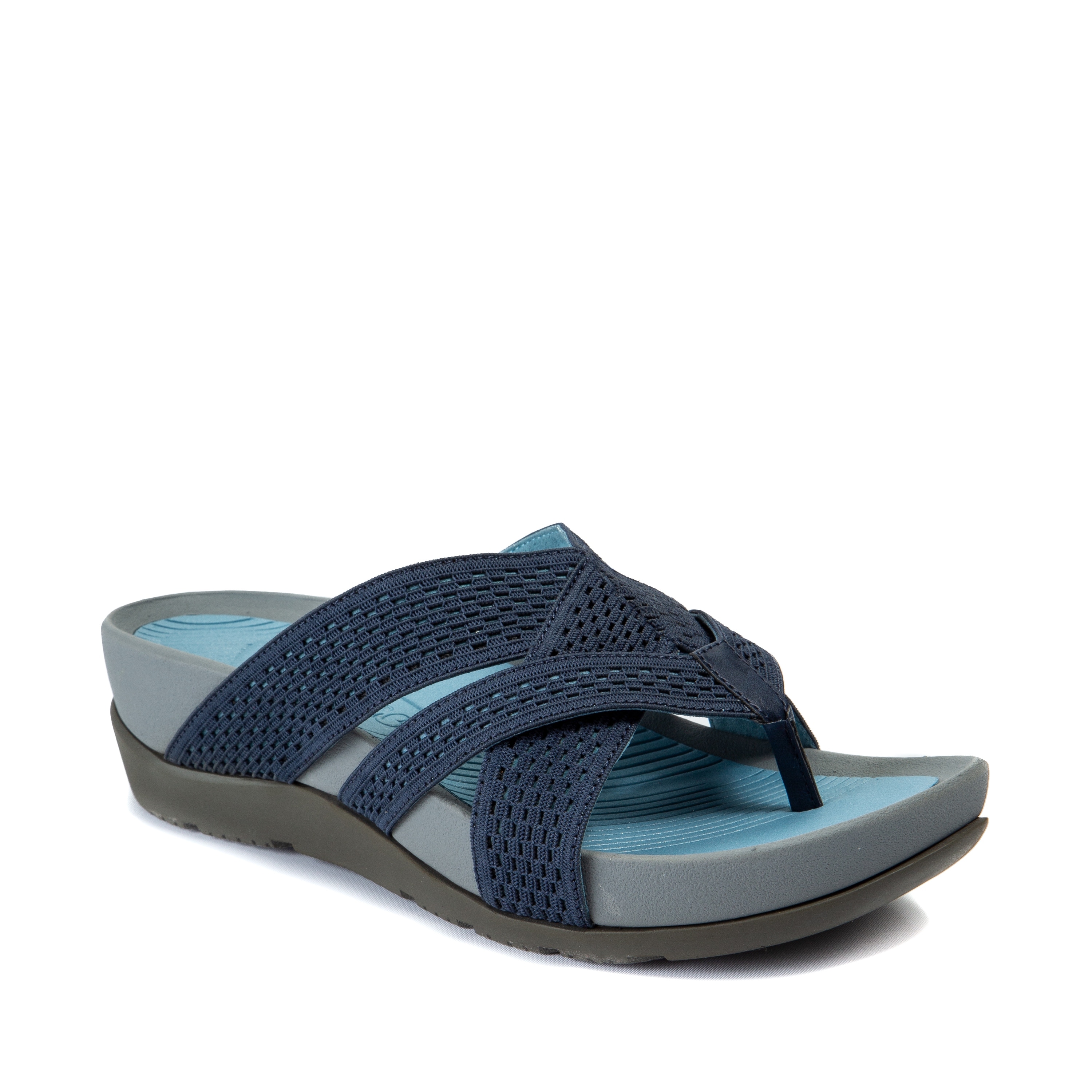 baretraps navy sandals