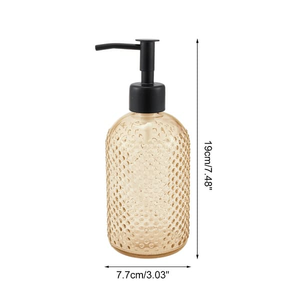 Elegant Soap Pump Dispenser for Bathroom 13.52oz 1 Pc
