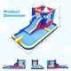 preview thumbnail 3 of 9, Costway 6-in-1 Inflatable Water Castle Kids Bouncer with 50 Ocean - See Details