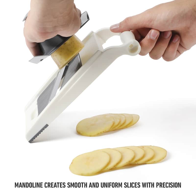 Calphalon Aero 8 in 1 & 5 in 1 Vegatebale Chopper and Dicer, Food Chopper with Container