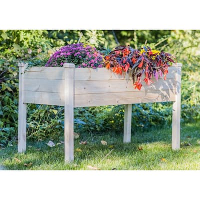 Zylina Raised Garden Planter - 48 x 24 x 28