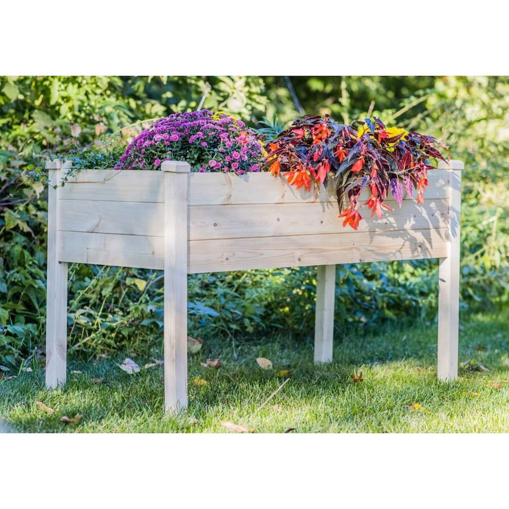 Zylina Raised Garden Planter - 48 x 24 x 28