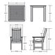 preview thumbnail 3 of 20, Lehigh 5-Piece Outdoor Dining Set - 42" x 42" Table, Dining-height