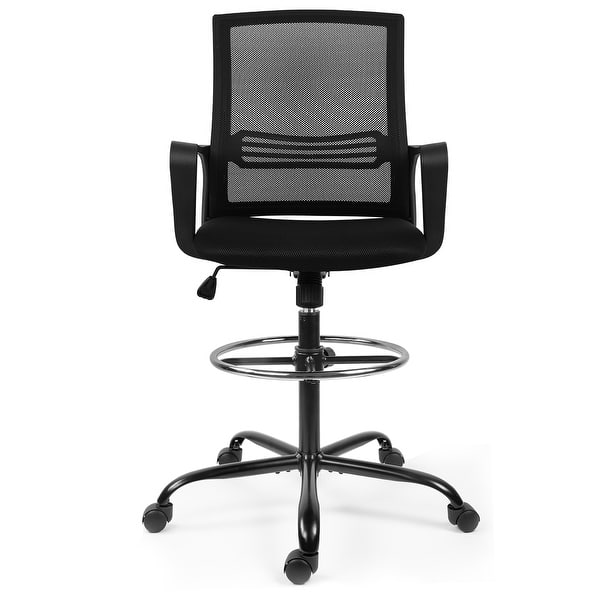 Green Height Adjuatable Drafting Chair Tall Office Chair for Standing Desk High Work Chair Armless Mesh Swivel Computer Office Stool Chair with Foot Ring Green Height Adjuatable Drafting Chair Tall Office Chair for Standing Desk High Work Chair Armless Mesh Swivel Computer Office Stool Chair with Foot Ring