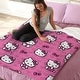 preview thumbnail 16 of 23, Sanrio Hello Kitty Silk Touch Sherpa Throw Blanket