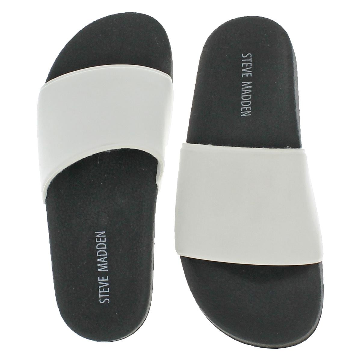 steve madden rubber sandals