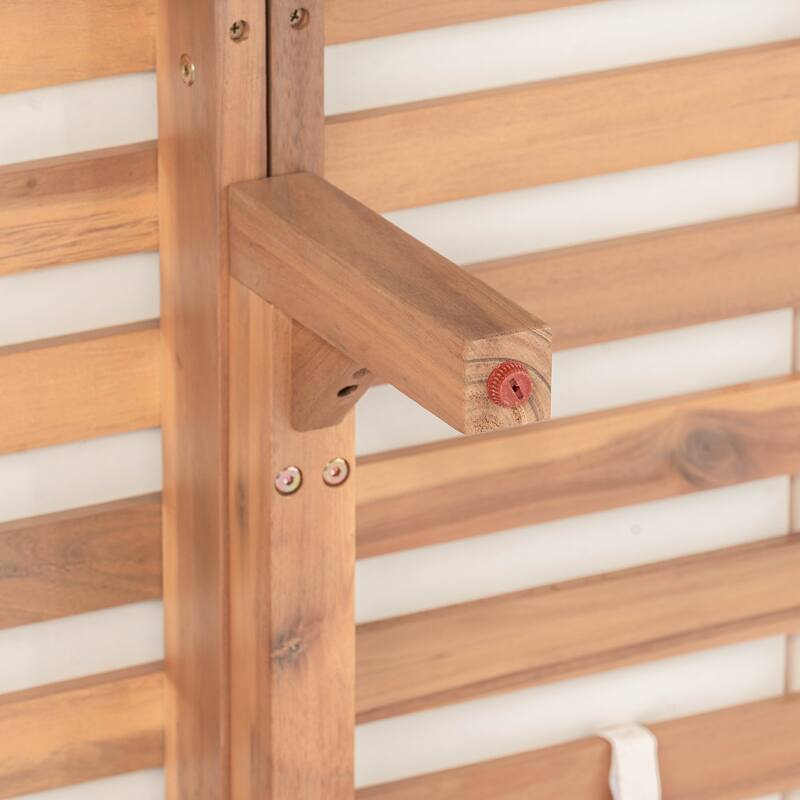 Christopher Knight Home - Teak Haven Outdoor Wooden Wicker 3-Seater Sofa with Water-Resistant Cushions