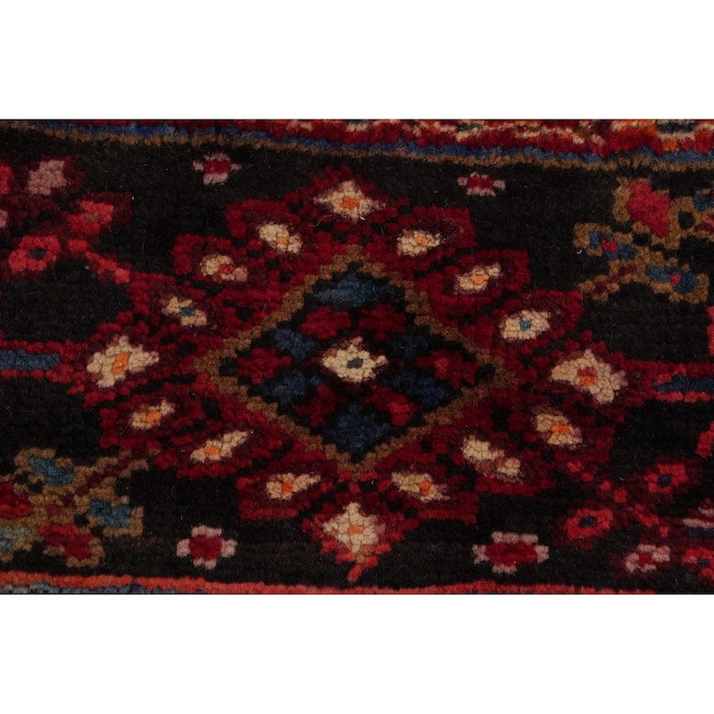 Hand Knotted Oriental 100% Wool Carpet Traditional Medallion Red Heriz Area Rug - 11' 7'' X 9' 2''