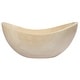 preview thumbnail 8 of 11, Eden Bath Small Stone Canoe Sink - Polished Beige Travertine