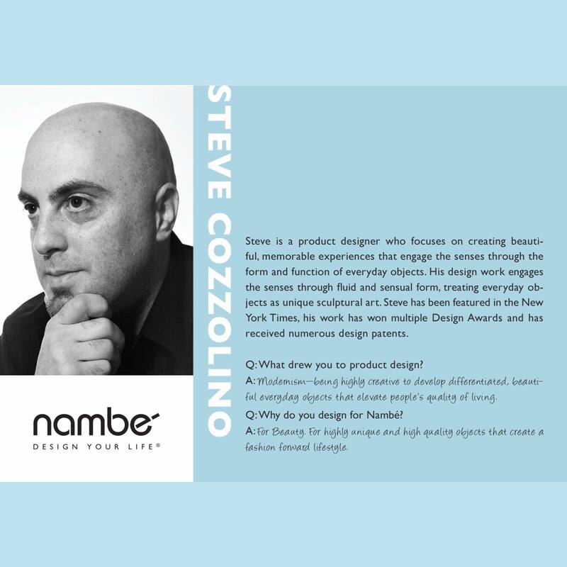 Nambe Curvo Stainless Steel Spatula Bowl Scraper - 12 inch