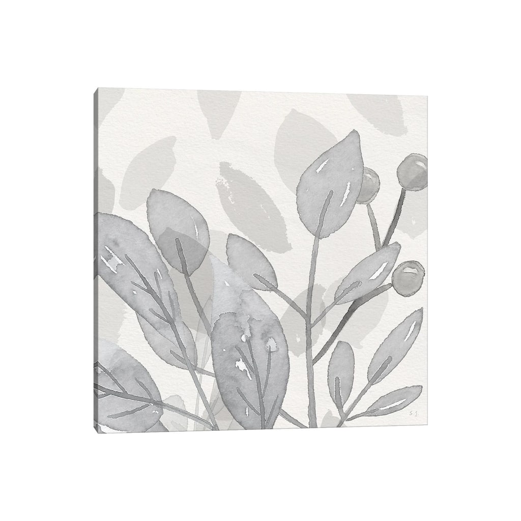 iCanvas "Shadow Leaves I" by Susan Jill Canvas Print