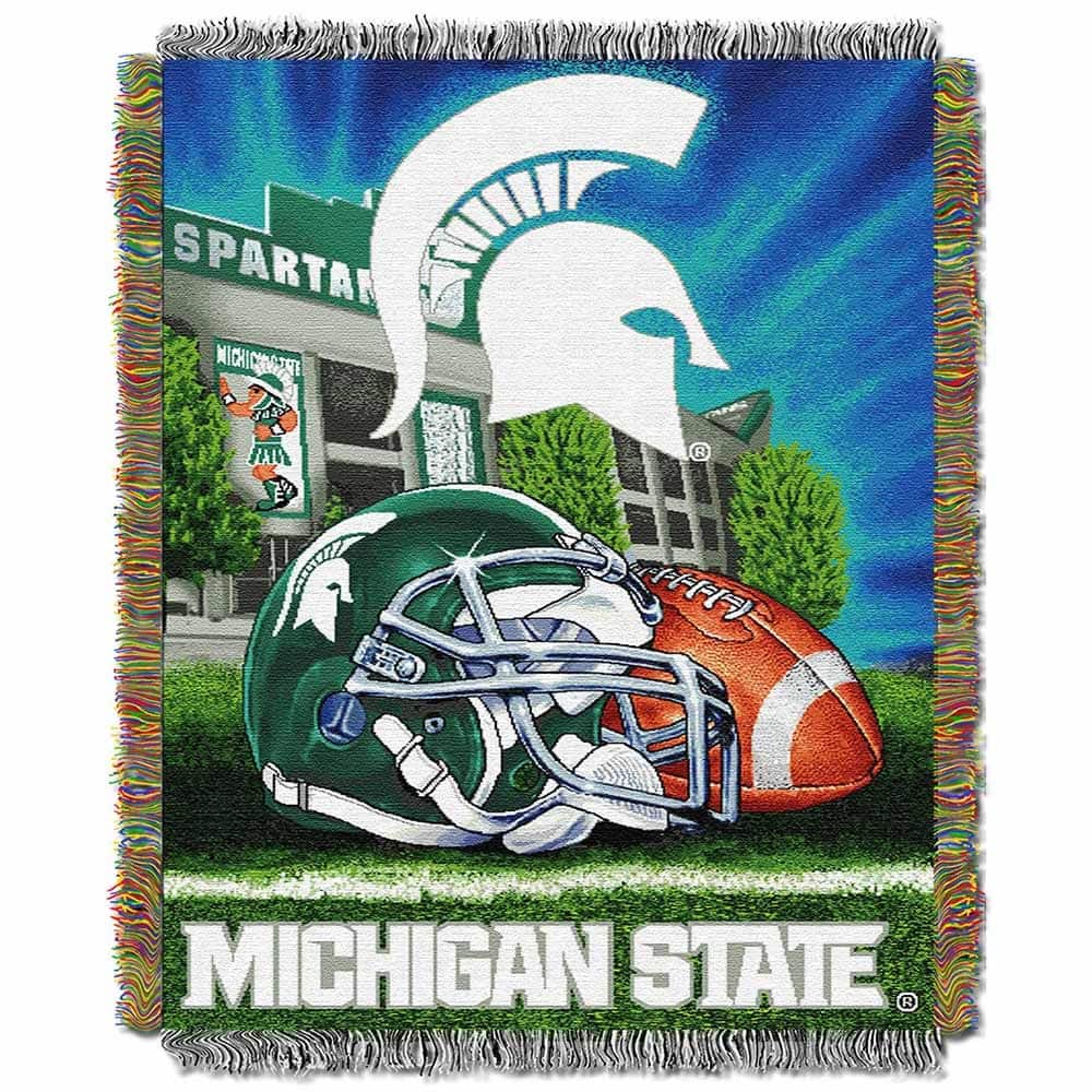 NCAA Big Ten Conference School Tapestry Throw Blanket
