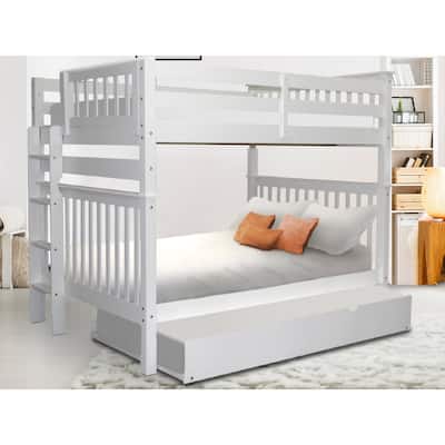 Taylor & Olive Trillium Full over Full Bunk Bed, Twin Trundle
