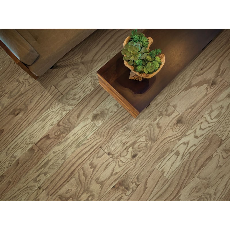 Shaw Eclectic Oak 5" Wide Smooth Engineered Hardwood Flooring with