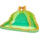 preview thumbnail 1 of 12, Sunny & Fun Ultra Climber Inflatable Water Slide Park & Climbing Wall with Air Pump Green