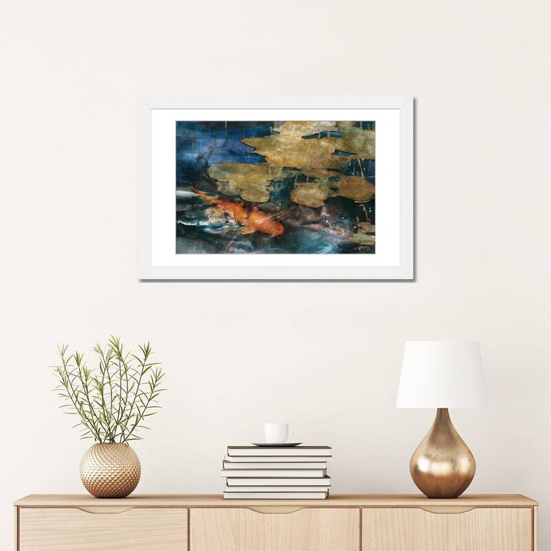 iCanvas "Koi" by Theo Beck