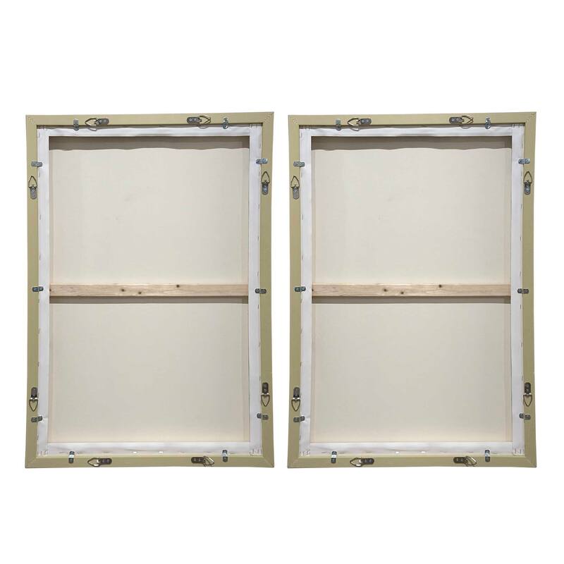 Uttermost Abstract Afternoon Framed Canvases (Set of 2)