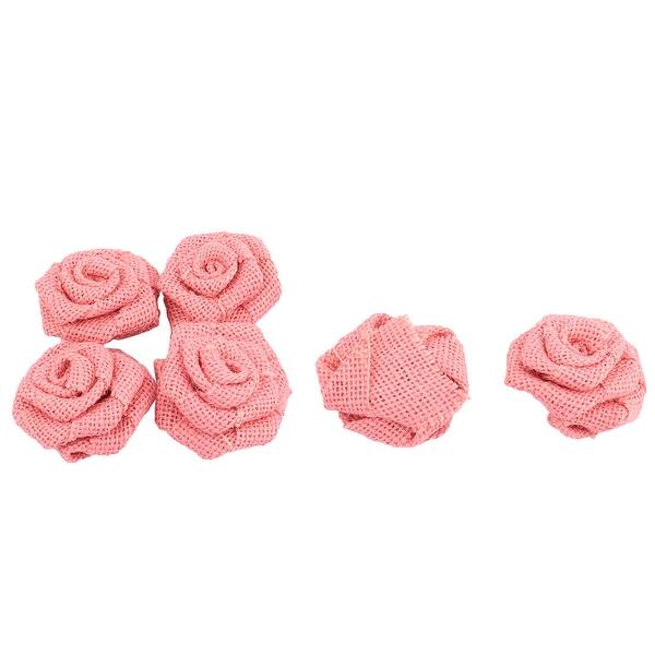 Shop Wedding Party Rose Shaped Handmade Sewing Diy Decor Burlap