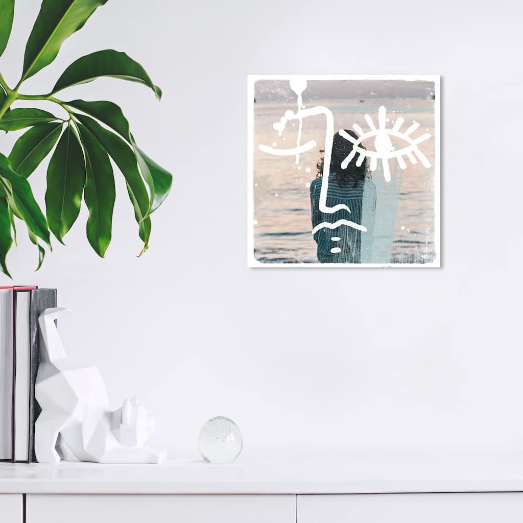 Wynwood Studio Canvas Nautical and Coastal Ocean Breeze White and Modern & Contemporary Wall Art Canvas Print