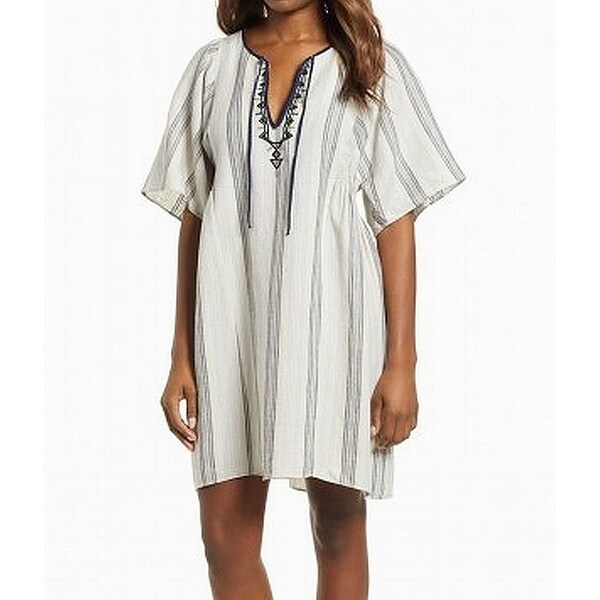 caslon linen dress
