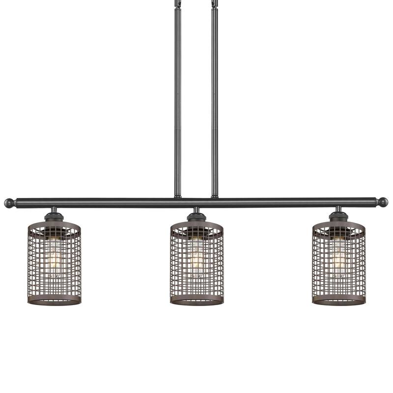 Innovations Lighting 516-3I-10-36 Nestbrook Linear Nestbrook 3 Light - Oil Rubbed Bronze
