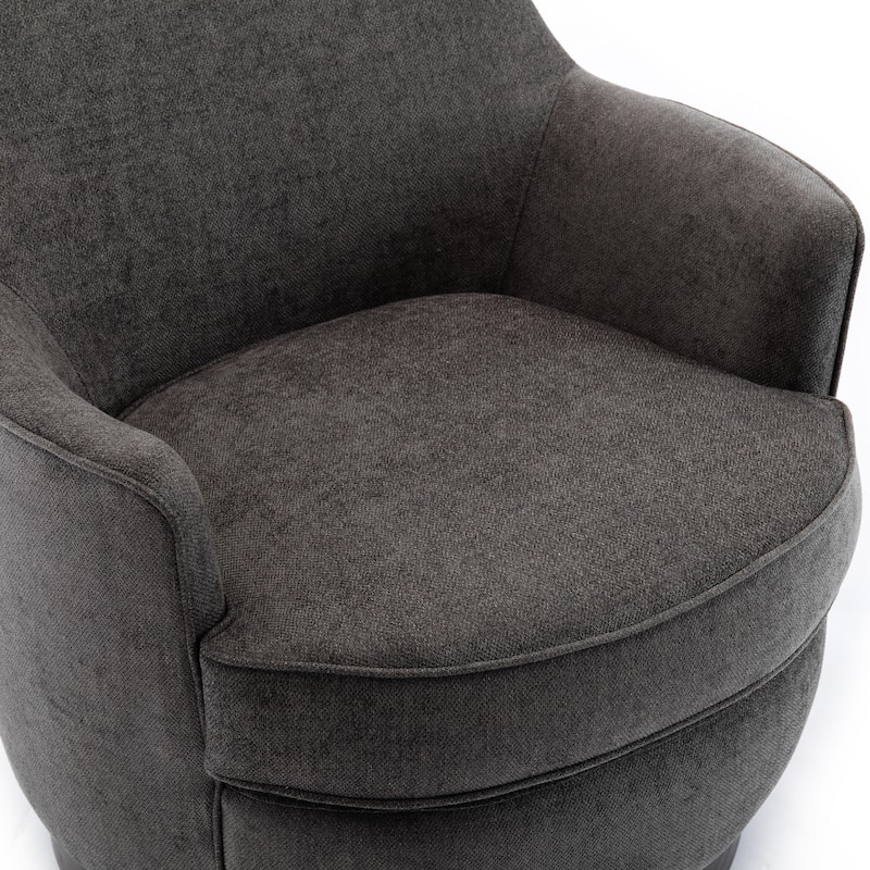 Rosedale Wood-based Swiveling Accent Chair by Greyson Living