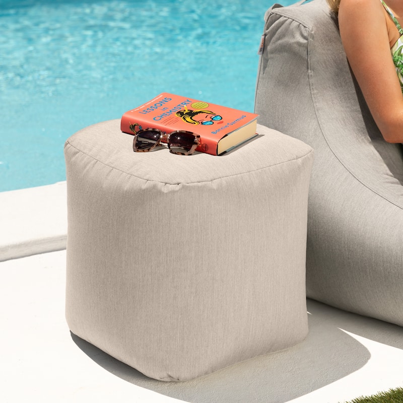 Jaxx Bean Bags Luckie Indoor/Outdoor Patio Ottoman