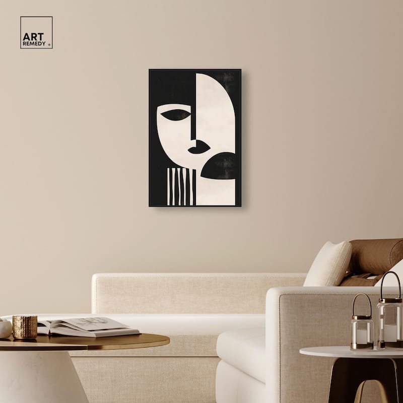 The Mask III Canvas by Art Remedy
