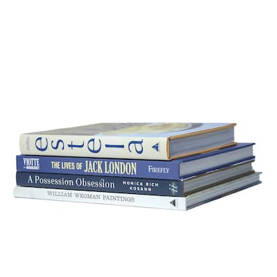 Books Blue Decorative Accessories: Coastal Shores ColorStak
