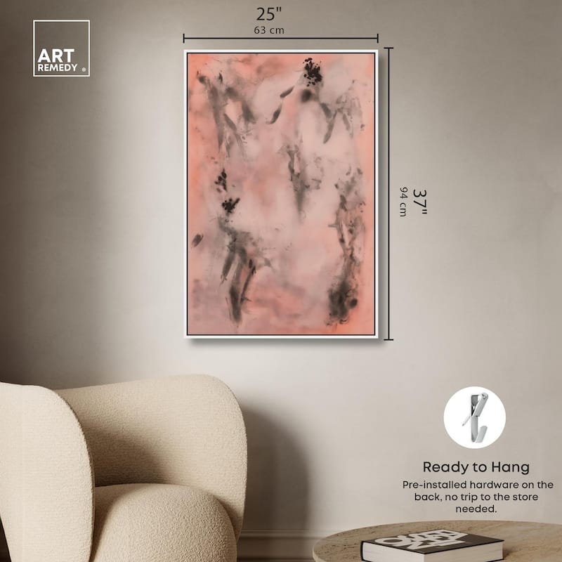 Ink Wash Canvas by Art Remedy