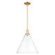 Option Clear / Satin Gold
