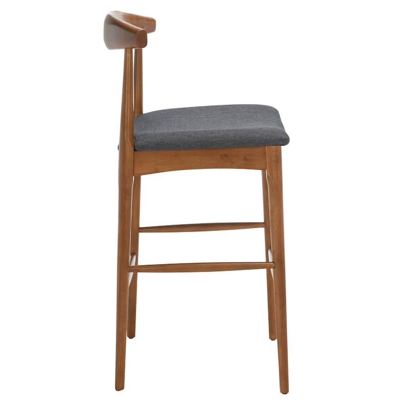 SAFAVIEH Miranda Retro 30-inch Bar Stool - 22 In. W x 21 In. D x 42 In. H - 22Wx21Dx42H