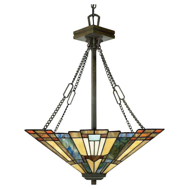 Inglenook 3-Light Pendant in Valiant Bronze