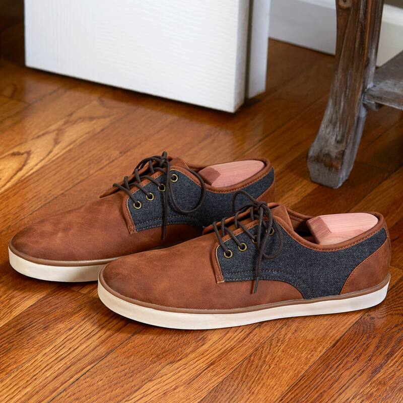 Household Essentials Men's Cedar Shoe Trees - 2 Pairs ( Sizes: 10-13)