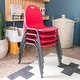 preview thumbnail 8 of 34, 12" Kid's Stacking Chairs-4 Pack