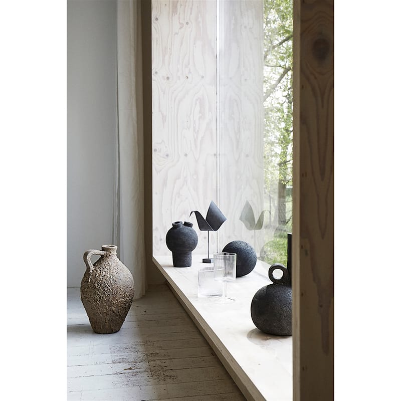 Vase Crop - ST - Dark grey