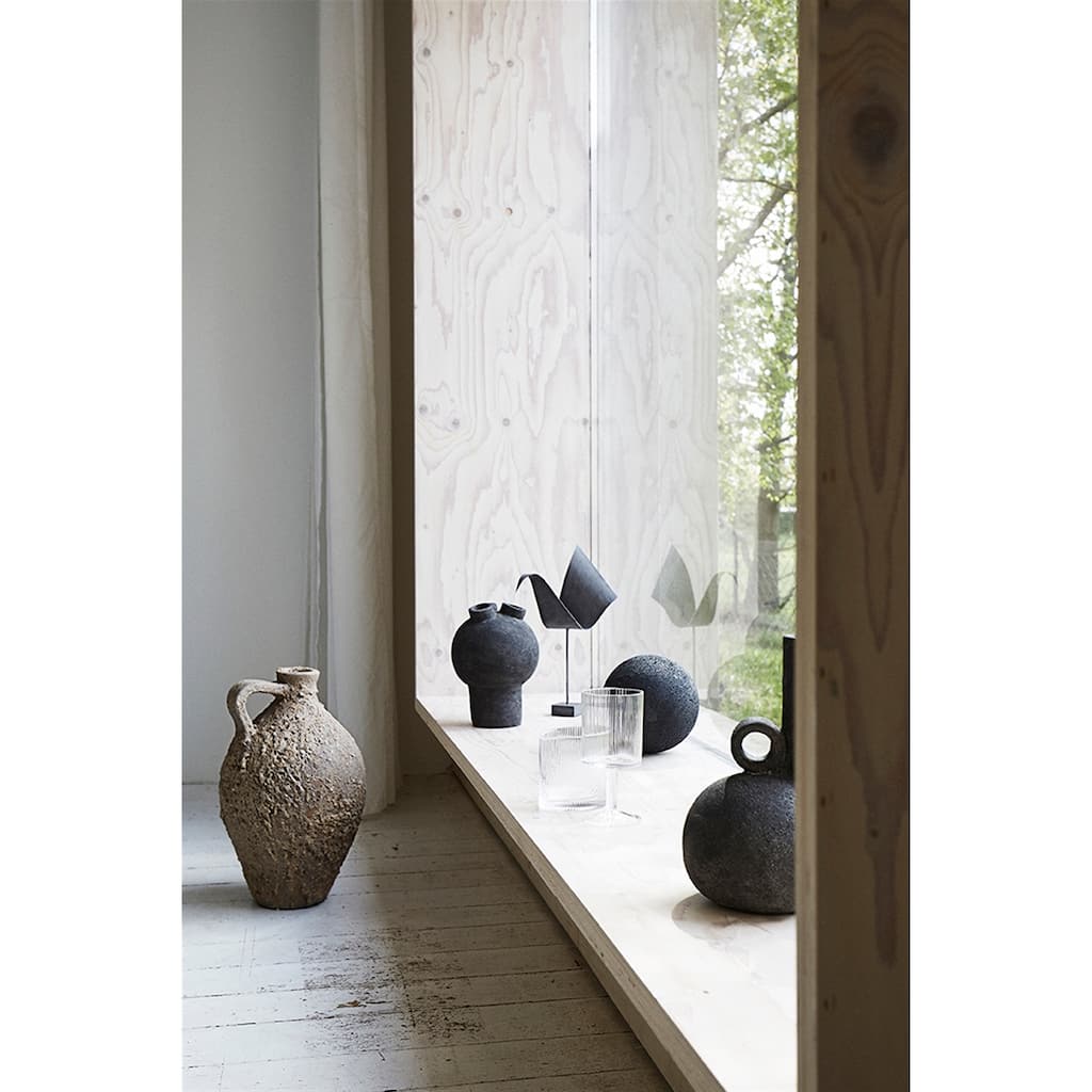 Vase Crop - ST - Dark grey