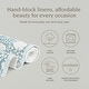preview thumbnail 46 of 91, Over&back Hand-Blocked Printed Cotton Table Runner - Machine Washable