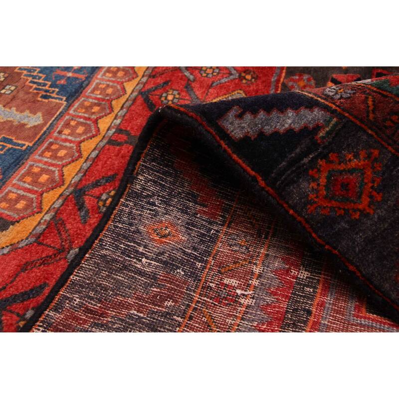 ECARPETGALLERY Hand-knotted Konya Anatolian Black, Red Wool Rug - 4'2 x 10'6