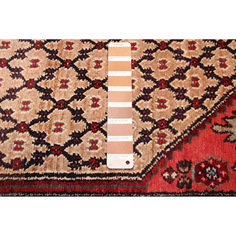 ECARPETGALLERY Hand-knotted Andelz Light Brown Wool Rug - 3'3 x 9'4