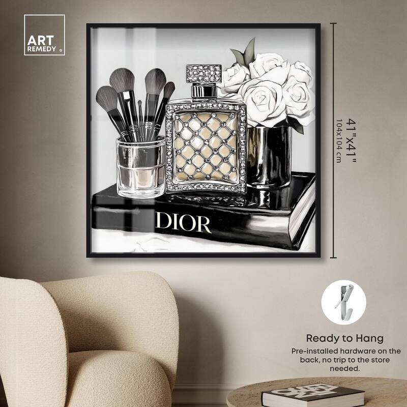 Classy Ink Glam Setup Shadowbox by Art Remedy