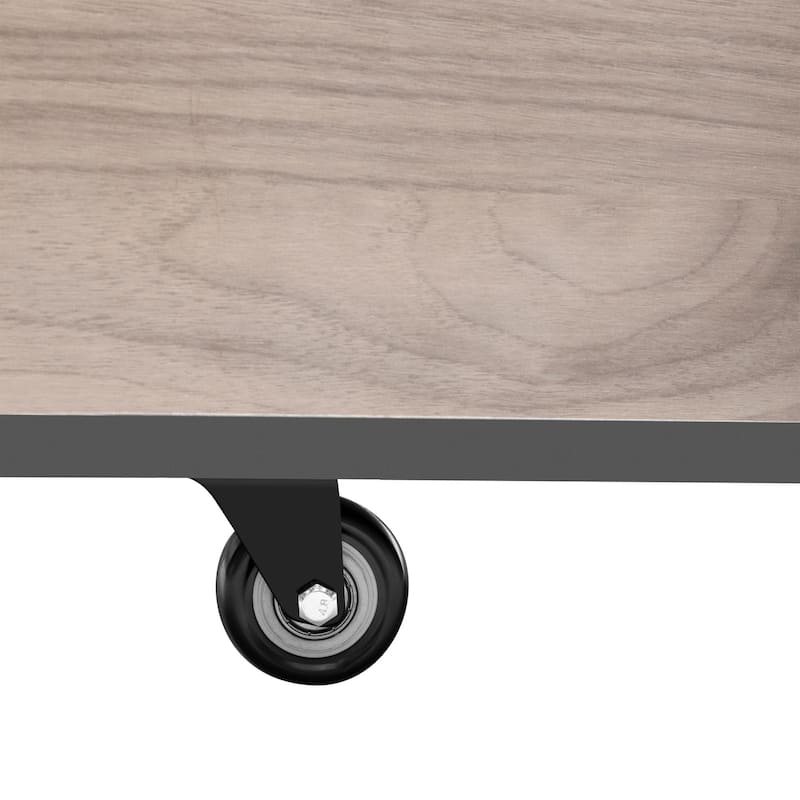 Modern Lift Top Coffee Table with Drawers & Shelves