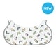 preview thumbnail 1 of 3, 2-in-1 Non-Slip Baby Burp Cloth and Bib - Veggies, 1 pack White