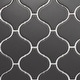 preview thumbnail 3 of 8, TileGen. Lantern 3" x 3" Porcelain Mosaic Tile in Black Floor and Wall Tile (11 sheets/8.03sqft.)